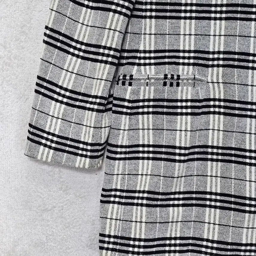 [BUNJANG] Gianfranco Ferre Check Coat / Gianfranco Ferre 지안프랑코 페레 실크 혼방 체크 코트