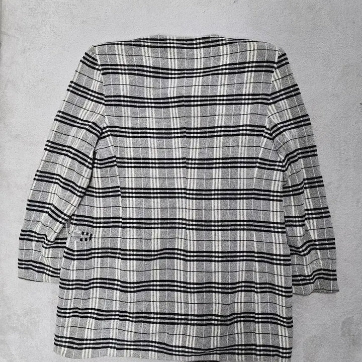 [BUNJANG] Gianfranco Ferre Check Coat / Gianfranco Ferre 지안프랑코 페레 실크 혼방 체크 코트