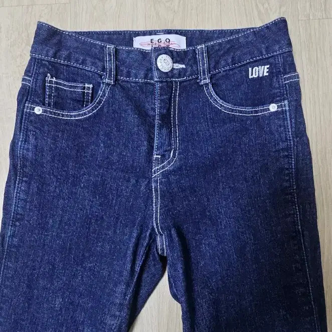 [BUNJANG] Egoist Roll-up Denim Jeans / 에고이스트 롤업 데님 청바지 (진청)