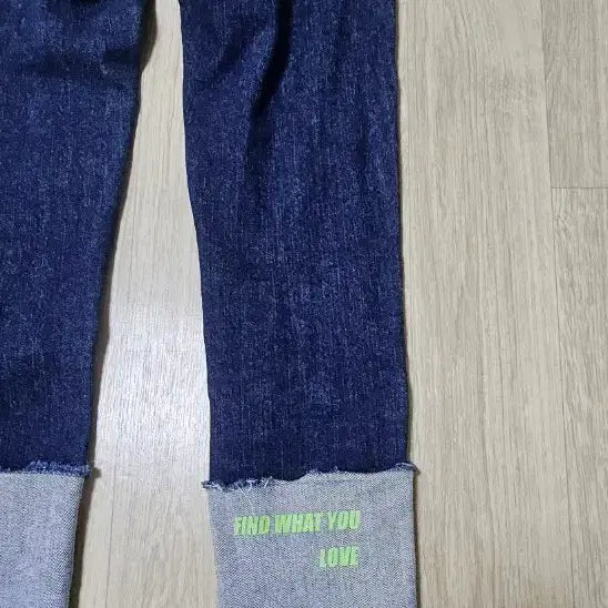 [BUNJANG] Egoist Roll-up Denim Jeans / 에고이스트 롤업 데님 청바지 (진청)