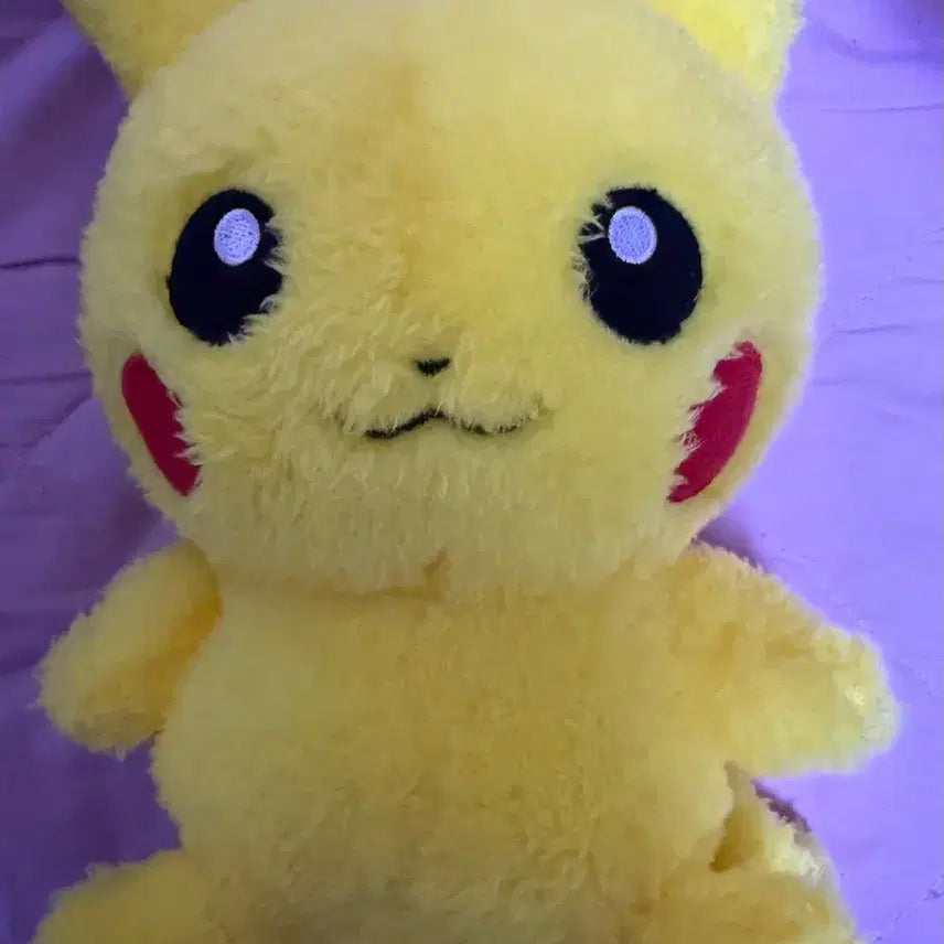 [BUNJANG] Pokemon Pikachu Mokomoko Plush Doll / 포켓몬 피카츄 모코모코 인형