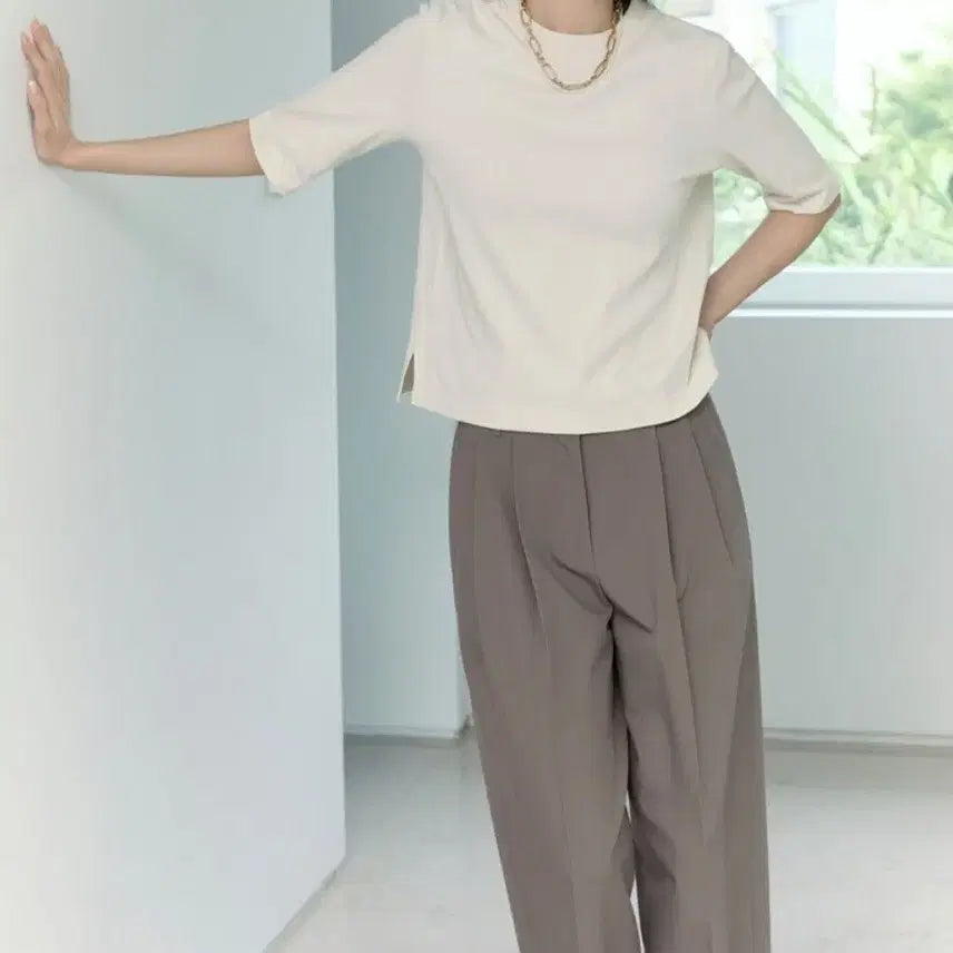 [BUNJANG] CHOR Core Authentic Basic Short Sleeve T-Shirt Bundle Set / .(새상품)2종일괄 55 CHOR 코어어센틱 베이직 반팔 티셔츠