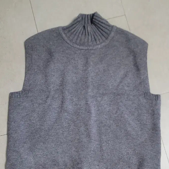 [BUNJANG] Gray Knit Vest / 연핑크니트+회색 니트 조끼 2종 세트