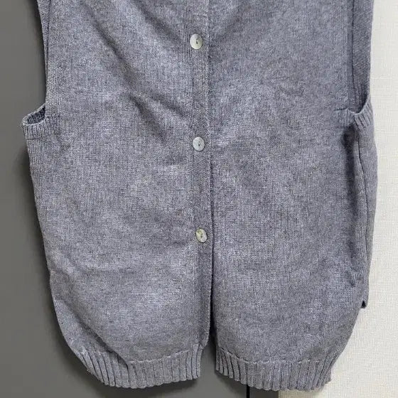 [BUNJANG] Gray Knit Vest / 연핑크니트+회색 니트 조끼 2종 세트