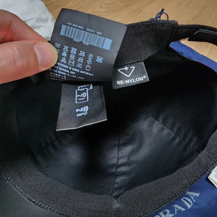 [BUNJANG] Prada Re-Nylon Baseball Cap XXL / 프라다 리나일론볼캡 XXL 2HC274