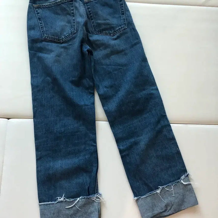 [BUNJANG] Redone Roll-Up Denim Jeans Pants / 리던 롤업 데님 청바지 진 팬츠 27 redone 정품