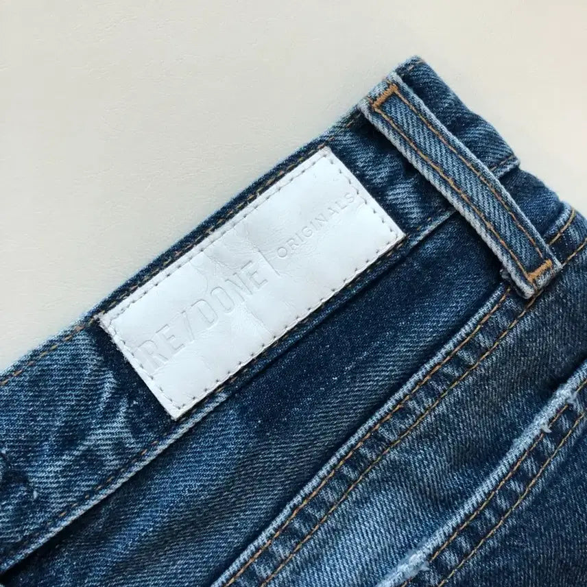 [BUNJANG] Redone Roll-Up Denim Jeans Pants / 리던 롤업 데님 청바지 진 팬츠 27 redone 정품