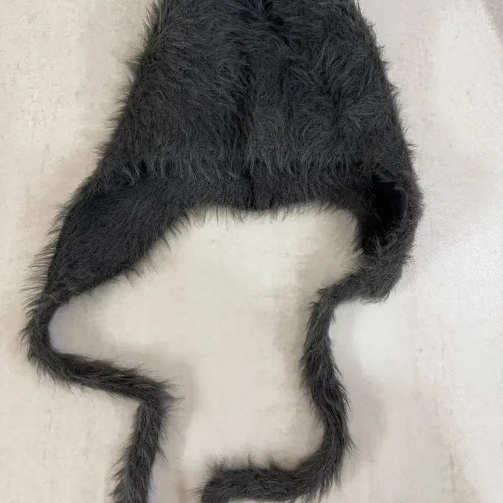 [BUNJANG] Gray Faux Fur Beanie Hat / 5/26까지 새제품 회색 퍼 비니 모자