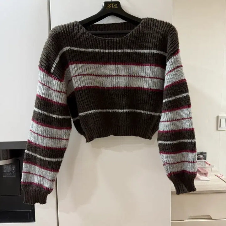 [BUNJANG] Cropped Knit Sweater / 5/26까지 크롭 니트