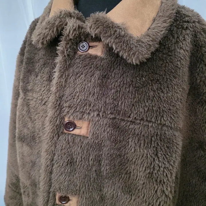 [BUNJANG] GROVE Reversible Fur Mouton Shearling Jacket / 새상품급) 그로브 리버시블 퍼 무스탕.시어링자켓