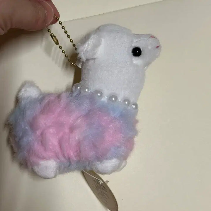 [BUNJANG] Pastel Sheep Plush Keyring / 파스텔 양 인형 키링 / 약 10cm