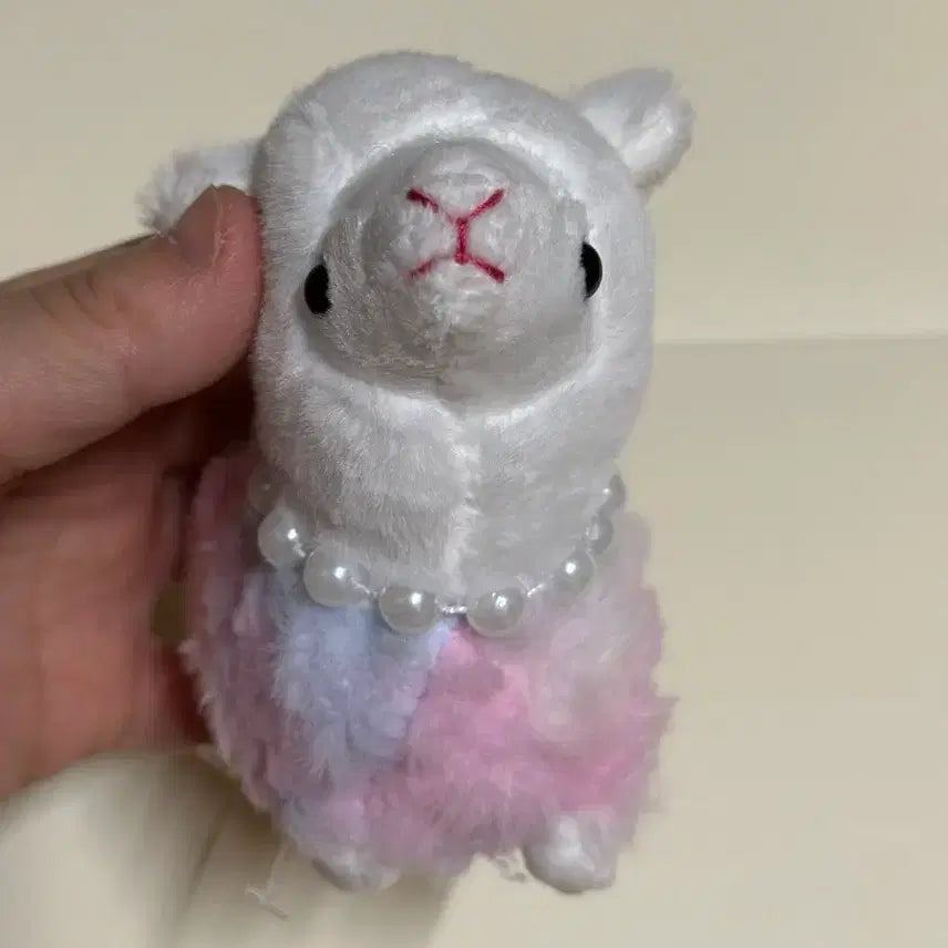 [BUNJANG] Pastel Sheep Plush Keyring / 파스텔 양 인형 키링 / 약 10cm