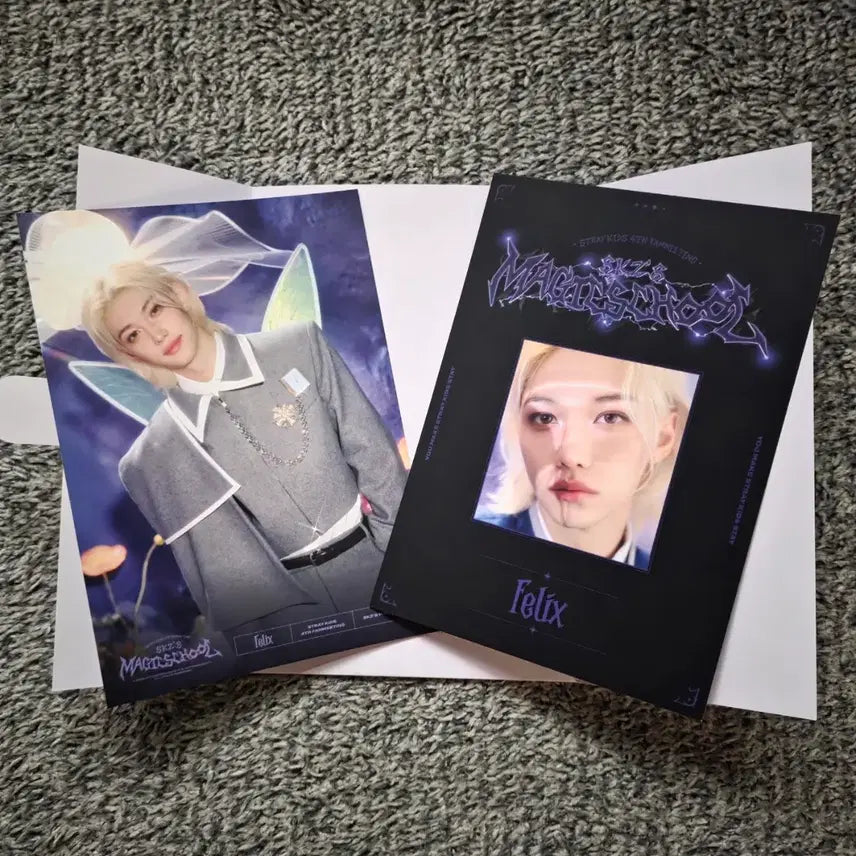 [BUNJANG] Stray Kids Felix Magic School Profile Poster Set / 스트레이키즈 필릭스 매직스쿨 프로필 포스터 세트