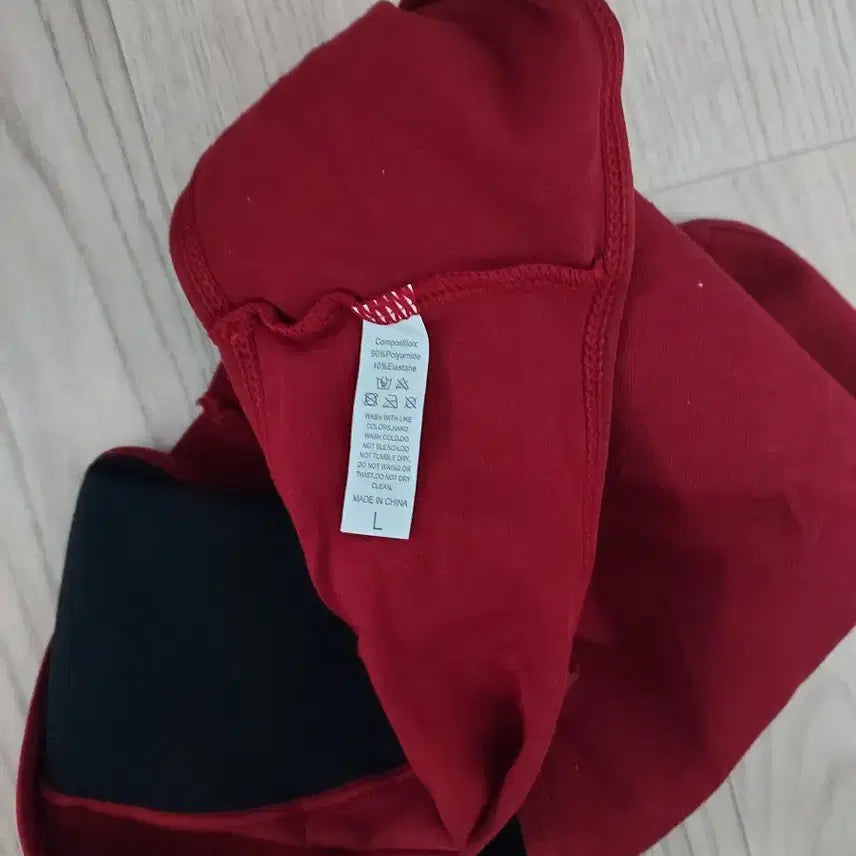 [BUNJANG] Women's Cotton Briefs Burgundy/Black / 여성용 삼각 면 팬티 버건디/블랙