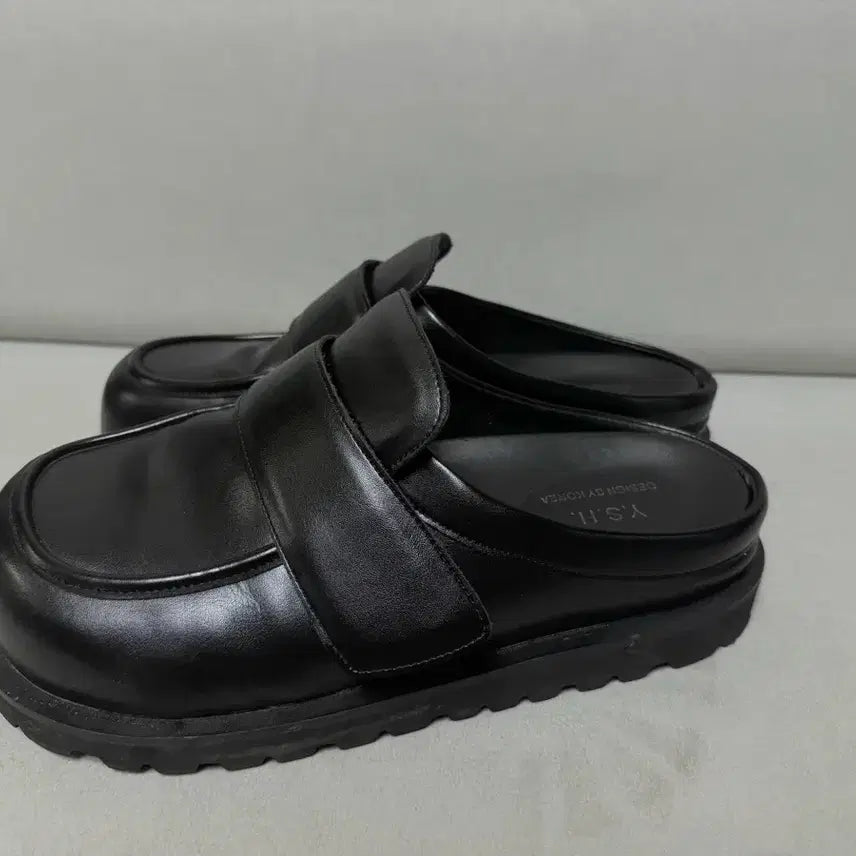 [BUNJANG] YSH Black Mule Slippers / ysh 뮬