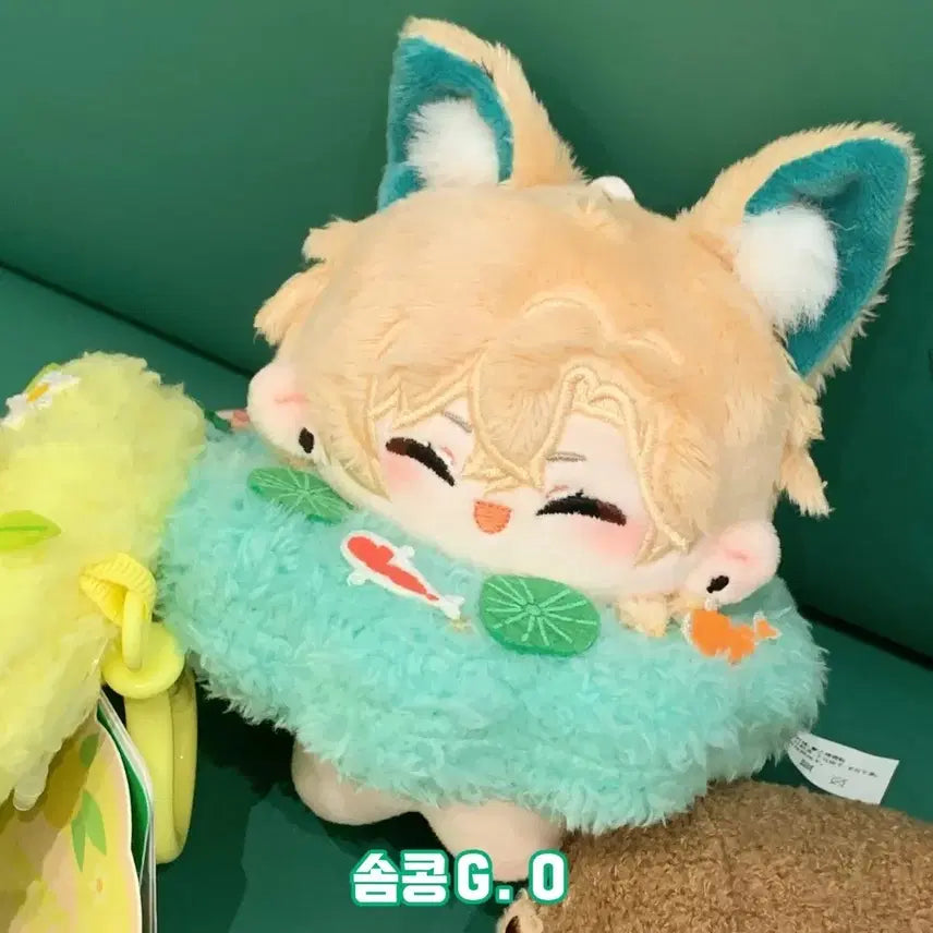 [BUNJANG] Aventurine 10cm Plush Doll (Fox) / 어벤츄린 10cm 비공식 솜인형(한입여우)