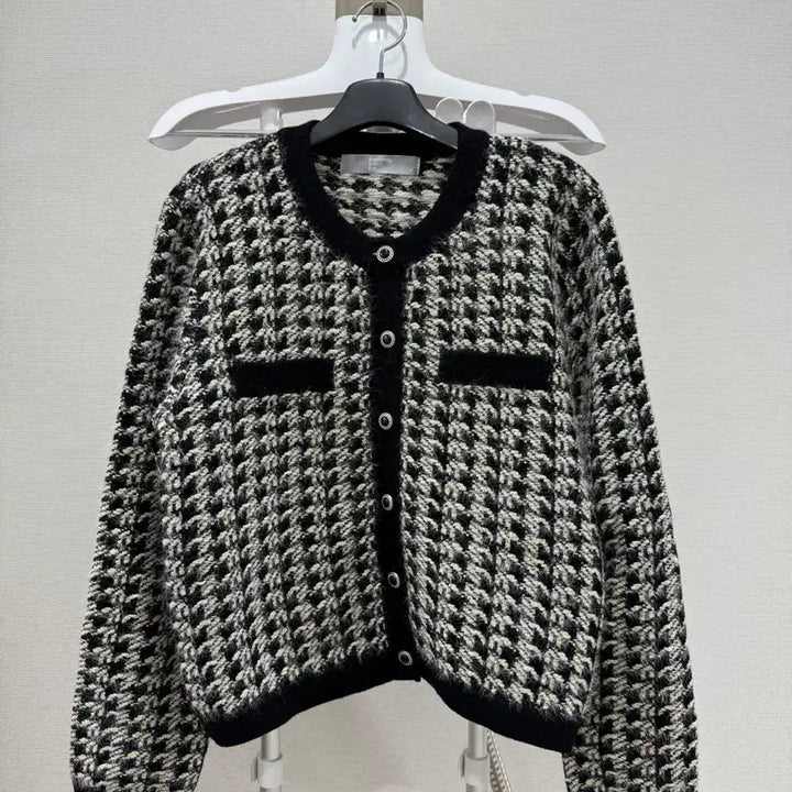 [BUNJANG] 8 Seconds Tweed Cardigan Jacket / 에잇세컨즈 트위드 가디건 자켓