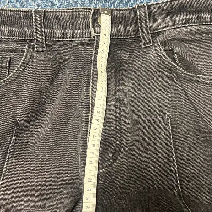 [BUNJANG] Black Washed Denim Pants / 블랙 워싱 데님 팬츠