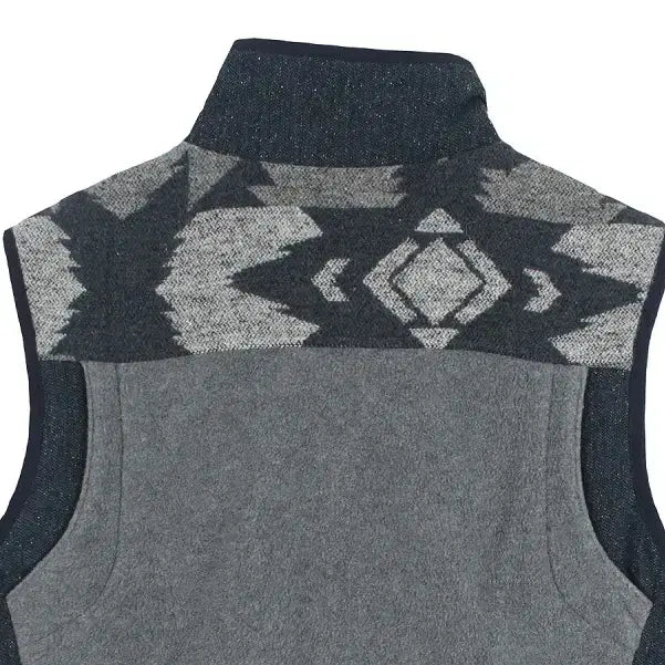 [BUNJANG] Beanpole Men's Silk Wool Blend Patchwork Vest / 빈폴 (MEN - M) 실크 울 블렌드 패치워크 조끼