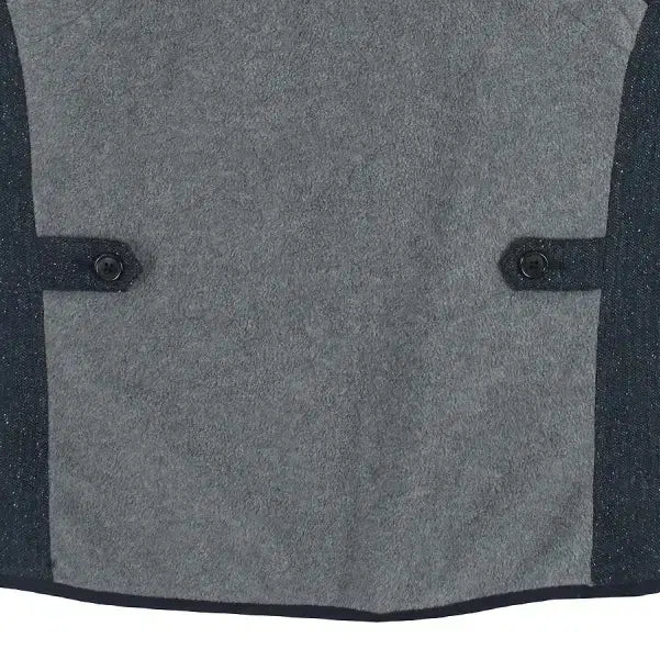 [BUNJANG] Beanpole Men's Silk Wool Blend Patchwork Vest / 빈폴 (MEN - M) 실크 울 블렌드 패치워크 조끼
