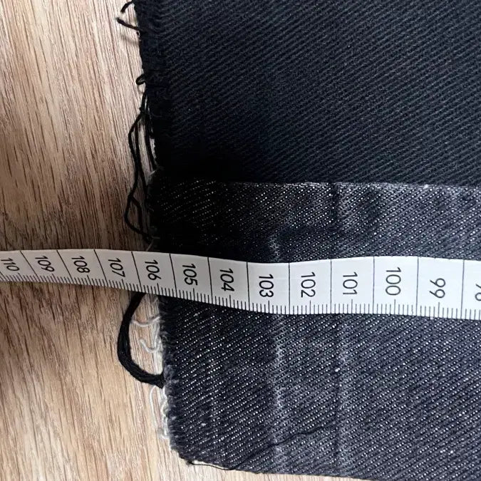 [BUNJANG] Black Paint Detail Pants / 블랙 페인트 디테일 팬츠 바지