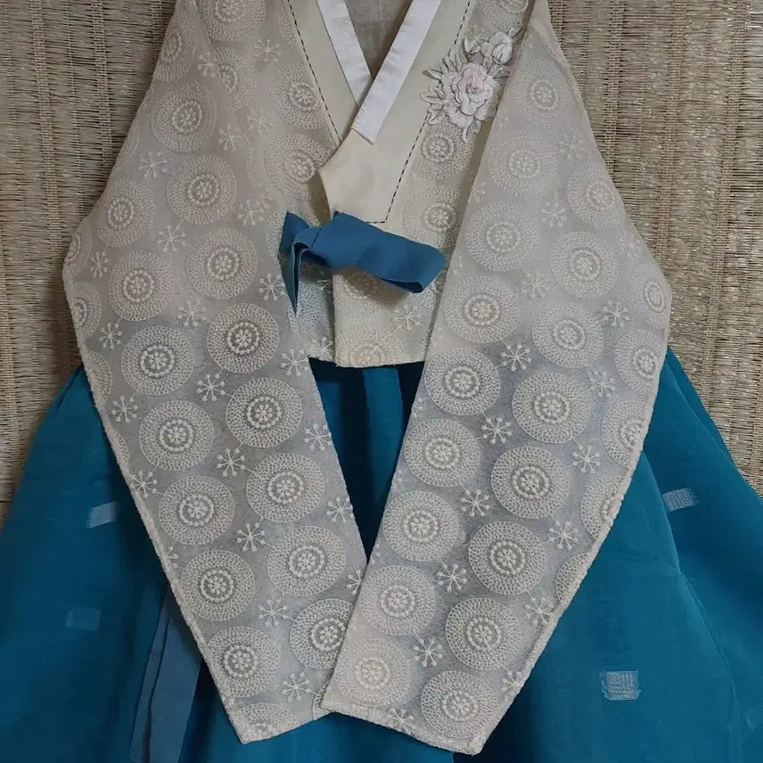 [BUNJANG] New Lace Jeogori Hanbok Blouse / 신상레이스 저고리 여성 한복 55_66_77