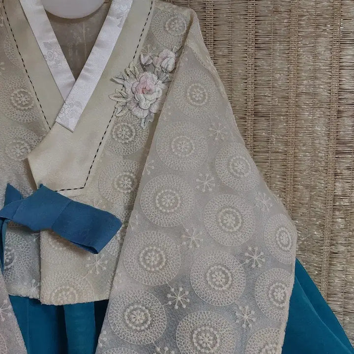 [BUNJANG] New Lace Jeogori Hanbok Blouse / 신상레이스 저고리 여성 한복 55_66_77