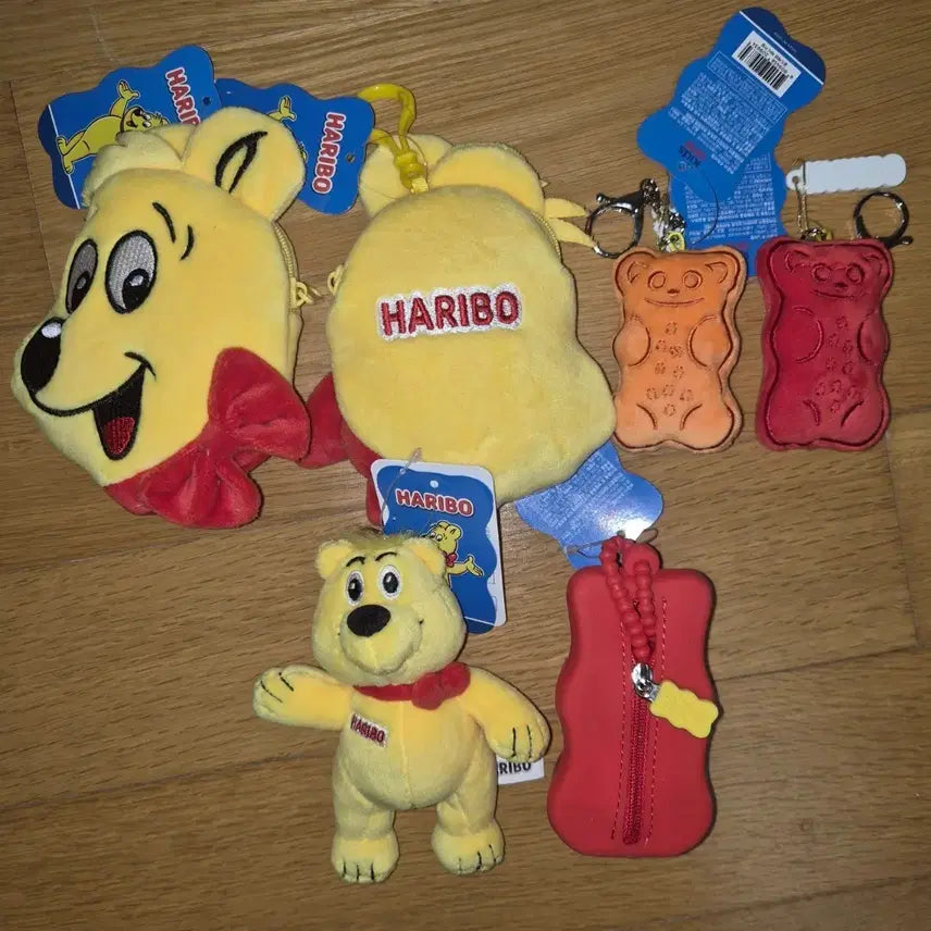[BUNJANG] Haribo Wallet and Keyring / 하리보 지갑 하리보 키링 haribo