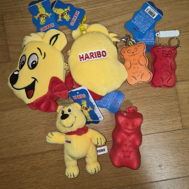 [BUNJANG] Haribo Wallet and Keyring / 하리보 지갑 하리보 키링 haribo