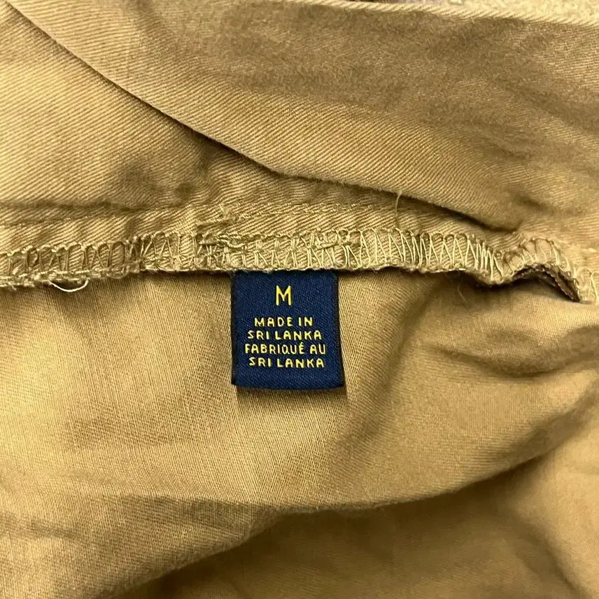 [BUNJANG] Polo Ralph Lauren Beige Cotton Training Pants / [정품/M] 폴로 랄프로렌 베이지색 면 트레이닝 바지