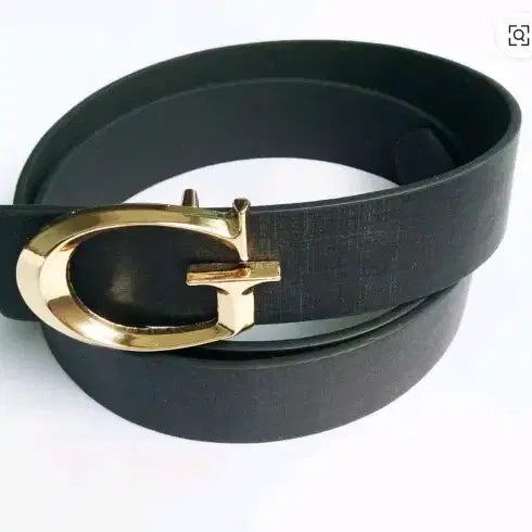 [BUNJANG] Guess G Logo Black Belt / 게스 G로고 블랙 벨트