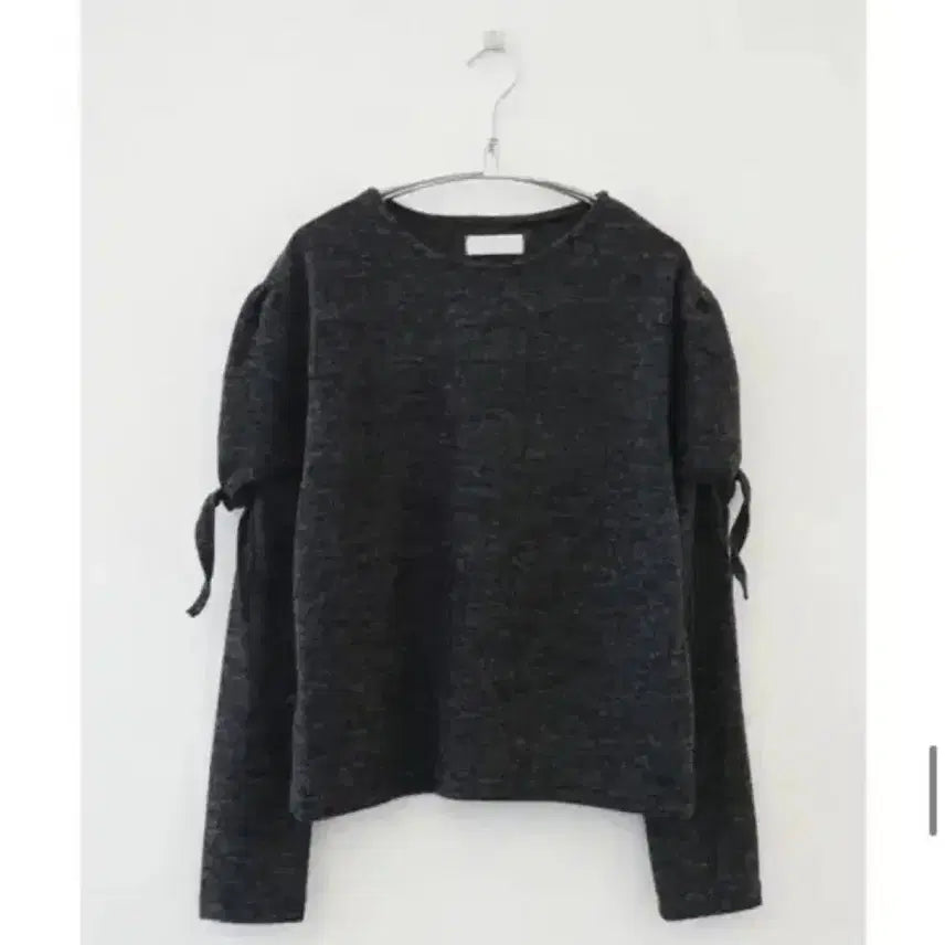 [BUNJANG] Aftermonday Ribbon Knit Top / 애프터먼데이 리본 니트