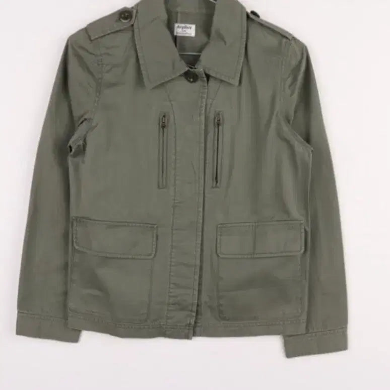 [BUNJANG] Deplieau Khaki Field Jacket / 데플리어 카키 야상 자켓