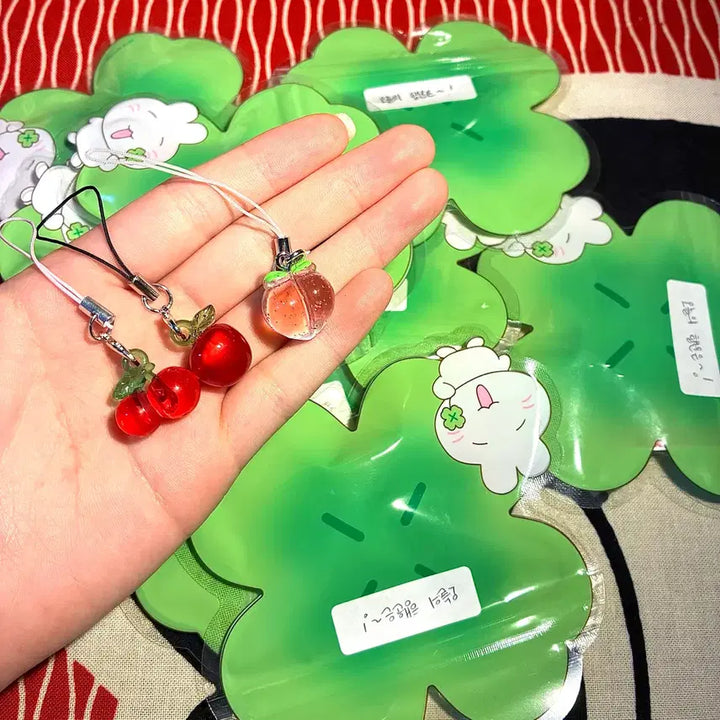 [BUNJANG] Jiji's Forest Lucky Fruit Keyring Pack / icepocket 오늘의 행운 과일 키링팩