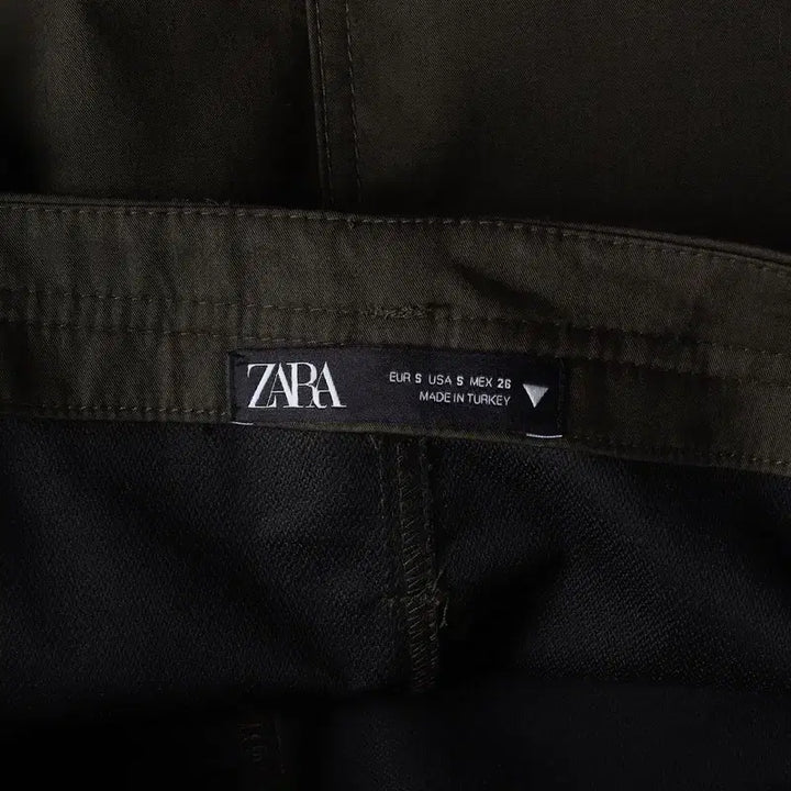 [BUNJANG] ZARA Cotton Cargo Strap Skirt / 자라 (WOMEN - S) 코튼 카고 스트랩 스커트
