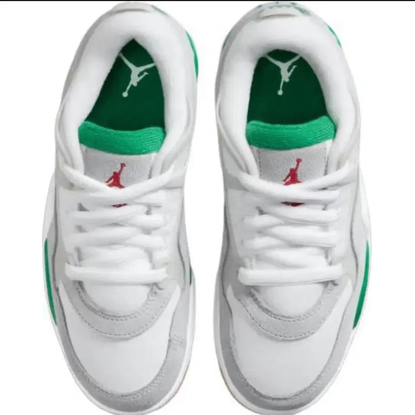 [BUNJANG] Nike Jordan Flight White/Green Sneakers / 조던 플라이트 화이트/그린 스니커즈