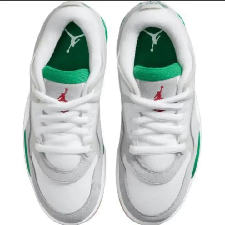 [BUNJANG] Nike Jordan Flight White/Green Sneakers / 조던 플라이트 화이트/그린 스니커즈
