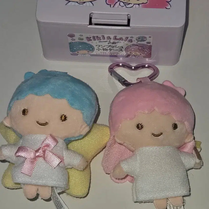 [BUNJANG] Twin Stars Carabiner Mascot Bundle Set / 트윈스타 카라비너 인형 마스코트 2개 일괄 +덤