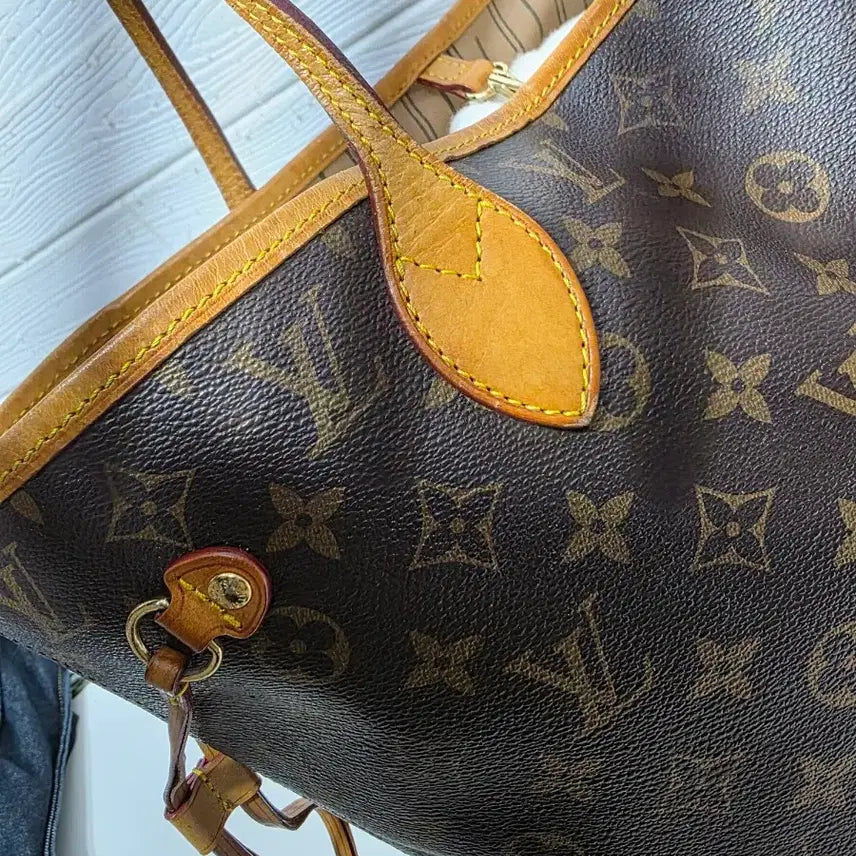 [BUNJANG] Louis Vuitton Monogram Neverfull Tote Bag / 정품 루이비통 모노그램 네버풀