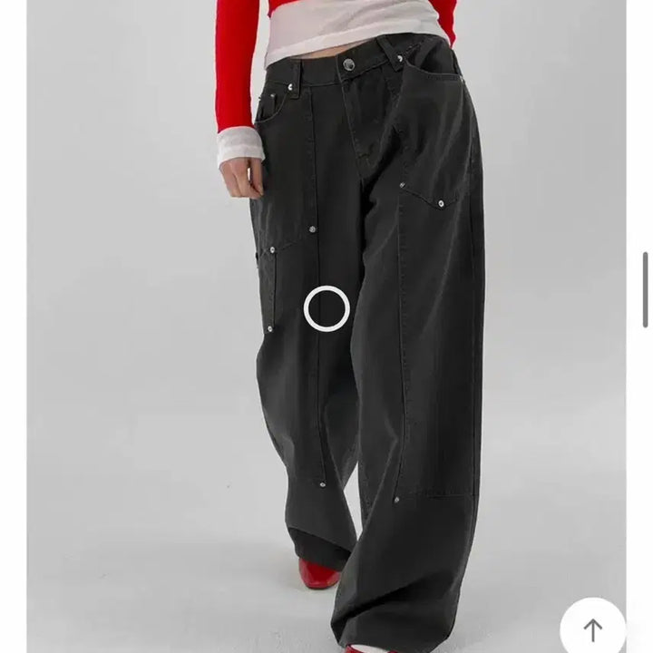 [BUNJANG] Carpenter Wide Pants / 카펜더 와이드 팬츠