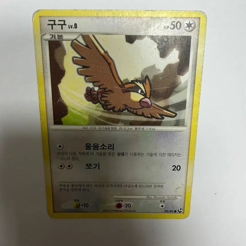 [BUNJANG] Pokemon Gugoo Card / 구구 포켓몬카드