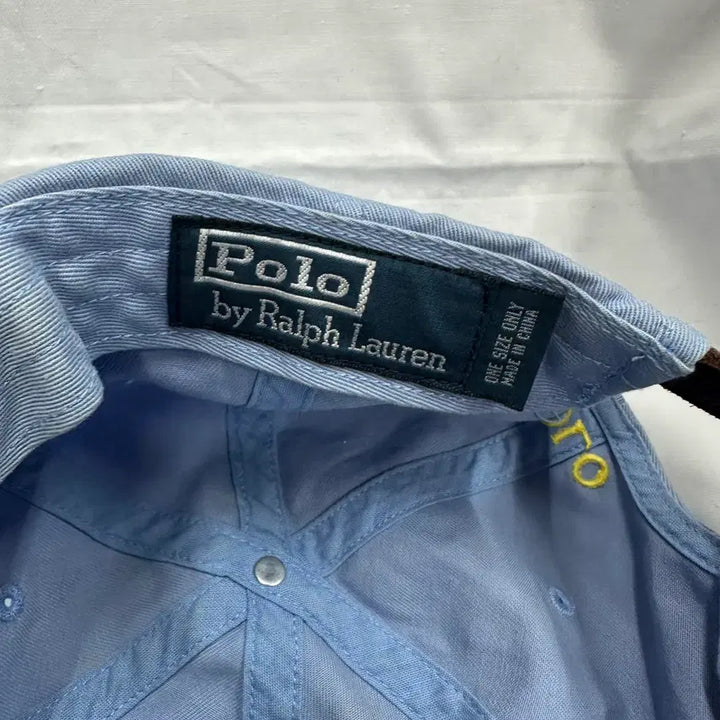 [BUNJANG] Polo Ralph Lauren Leather Strap Ball Cap / OS 폴로 랄프로렌 레더 스트랩 볼캡 모자