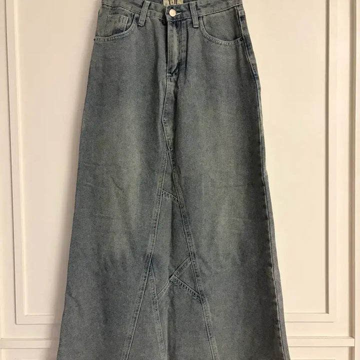 [BUNJANG] Denim Long Skirt / 청치마 데님스커트