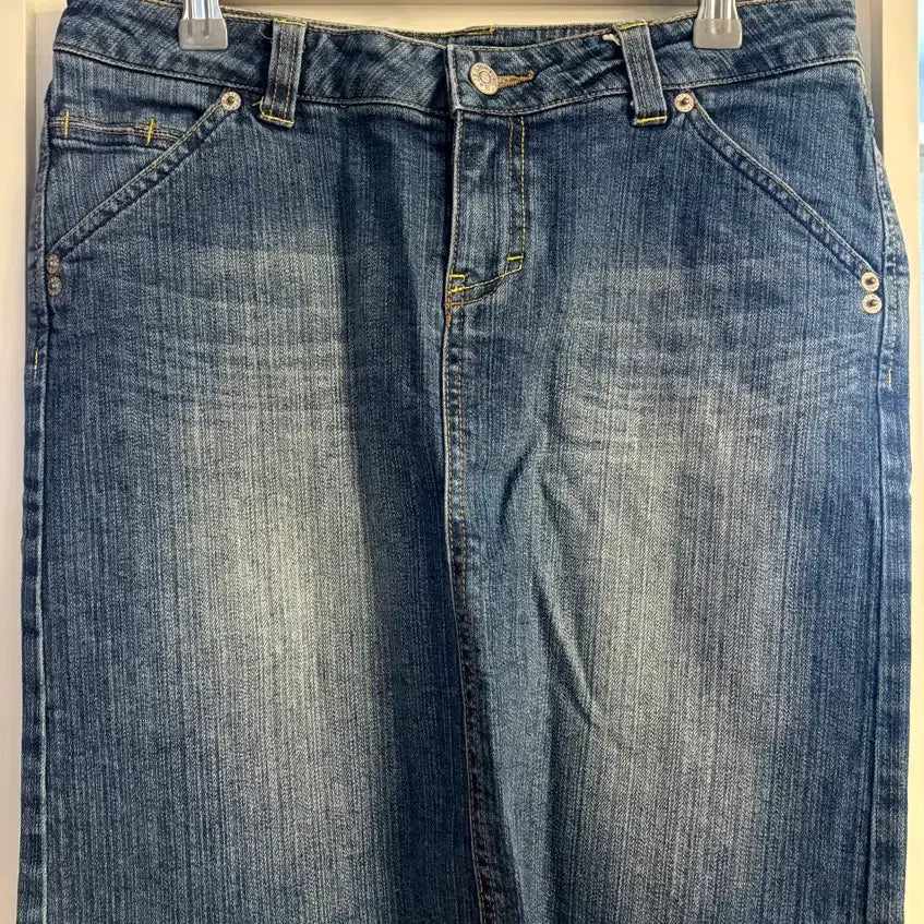 [BUNJANG] Denim Long Skirt / 청치마 데님스커트