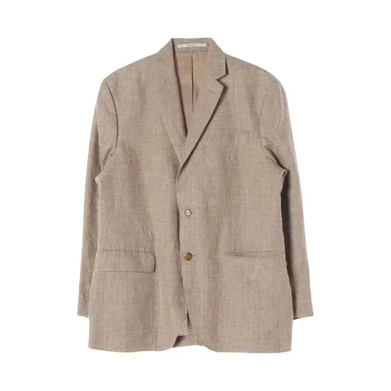 [BUNJANG] Mango Linen Blend Two-Button Blazer (Men - L) / 망고 (MEN - L) 린넨 블렌드 투 버튼 블레이저