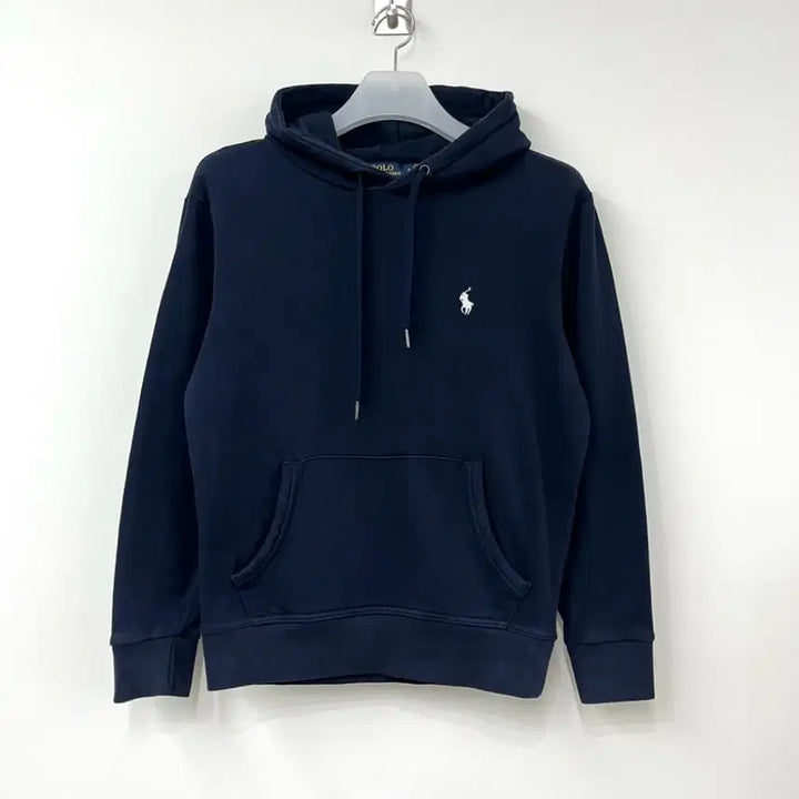 [BUNJANG] Polo Ralph Lauren White Pony Navy Hoodie / Polo Ralph Lauren  / 폴로 랄프로렌 신형 화이트 포니 네