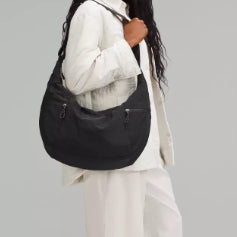 [BUNJANG] Lululemon Large Slouch Sling Bag 13L - Black / 룰루레몬 라지 슬라우치 슬링백 13L [블랙 / 새상품 / 무료배송]