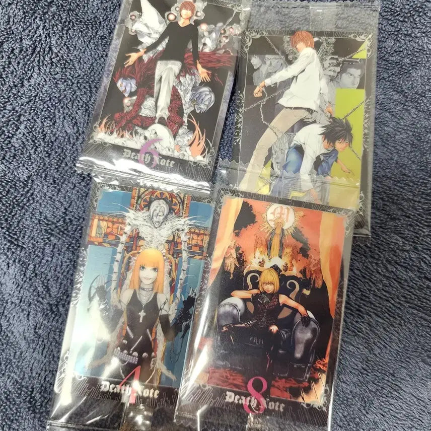 [BUNJANG] Death Note Wafer Card Bundle Set / 데스노트 웨하스 카드 일괄판매