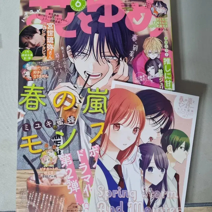 [BUNJANG] Hana to Yume Magazine Spring Storm and Monster Issue / 하나토유메 2025년 6호 3/5 봄폭몬 잡지 봄의폭풍과몬스터 하나또유메