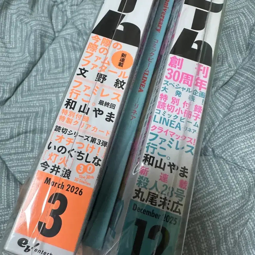 [BUNJANG] Comic Beam 2025 December & 2026 March Bundle Set / 코믹빔 2026년 3월 / 2025년 12월호 일괄판매